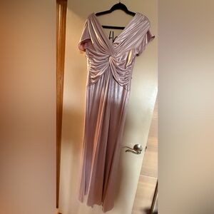 Adrianna Papell Lavender Dress